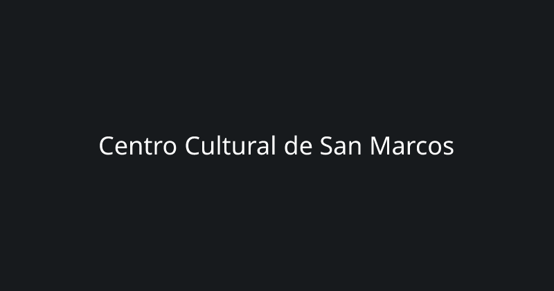 Centro Cultural de San Marcos (UNMSM)
